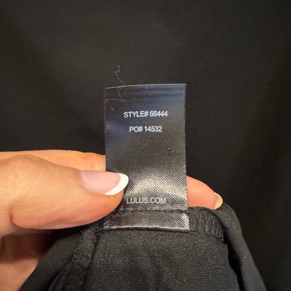 Lulus Unspoken Love Black Tie-Sleeve Shift Dress - Picture 9 of 9